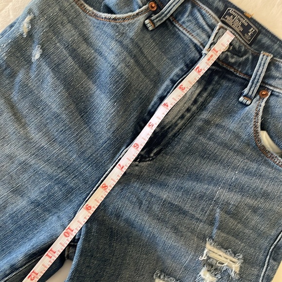 Abercrombie & Fitch Simone High Rise Super Skinny Blue Jeans 27/4 - Picture 4 of 8